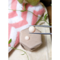 5.78&nbsp;Ct.Tw.Total Carat Weight Cabochon Coral Pair from Italy Life Style