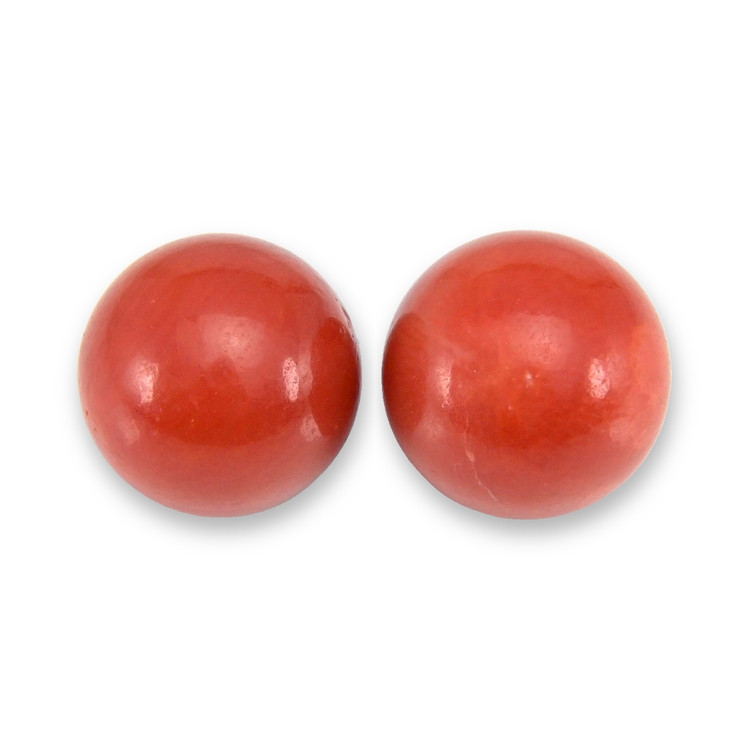 8.88 Ct.Tw. Coral Pair from Italy