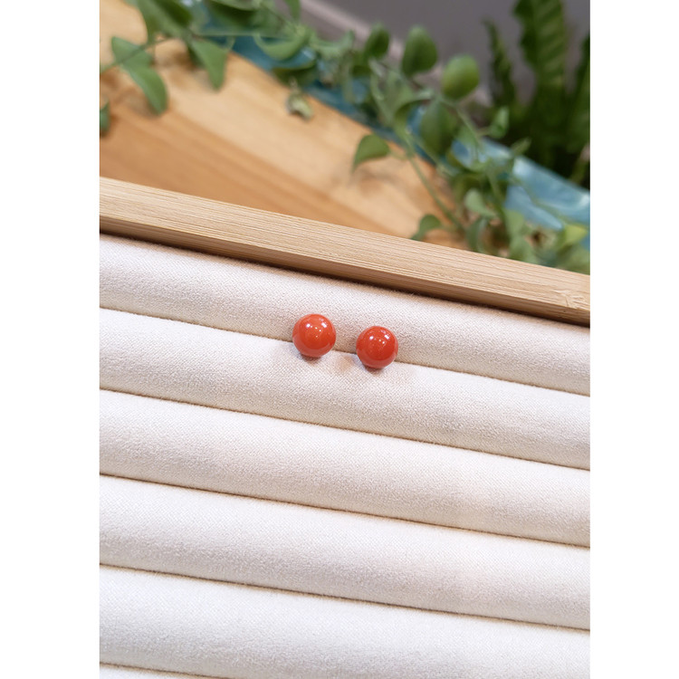 8.88 Ct.Tw. Coral Pair from Italy