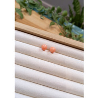 7.51&nbsp;Ct.Tw.Total Carat Weight Coral Pair from Italy Life Style