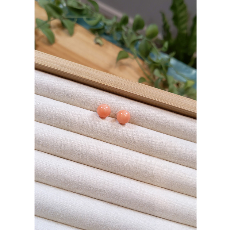 7.51 Ct.Tw. Coral Pair from Italy