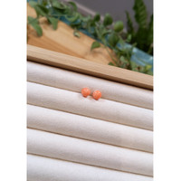 3.57&nbsp;Ct.Tw.Total Carat Weight Coral Pair from Italy Life Style