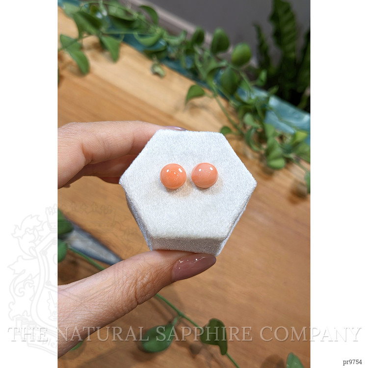 9.00 Ct.Tw. Coral Pair from Italy