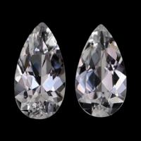 2.22 Ct.Tw.Total Carat Weight Phenakite Pair from Russia Video
