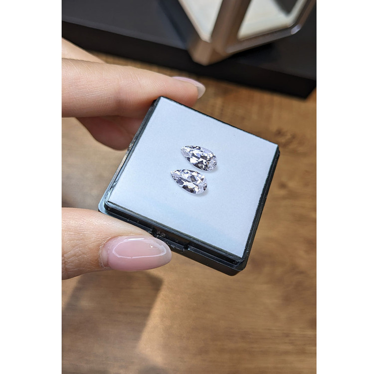 2.22 Ct.Tw. Phenakite Pair from Russia