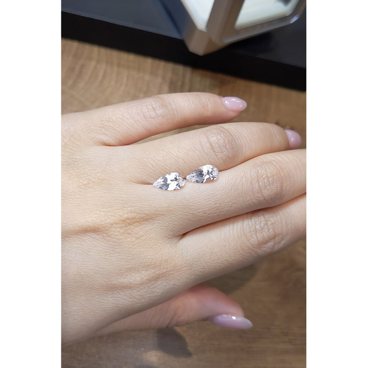 2.22 Ct.Tw. Phenakite Pair from Russia