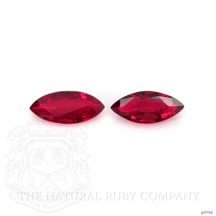 1.56 Ct.Tw. Ruby Pair from Mozambique