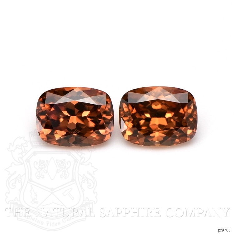 5.32 Ct.Tw. Zircon Pair from Tanzania