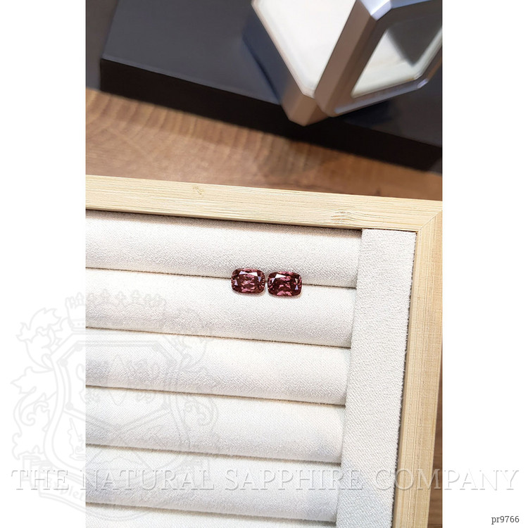 6.41 Ct.Tw. Zircon Pair from Tanzania