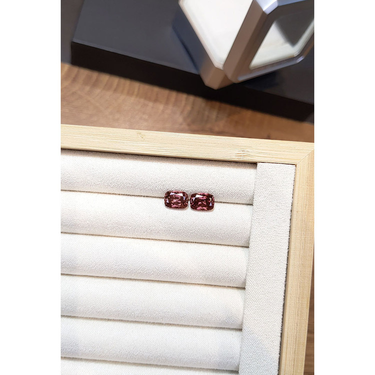 6.41 Ct.Tw. Zircon Pair from Tanzania