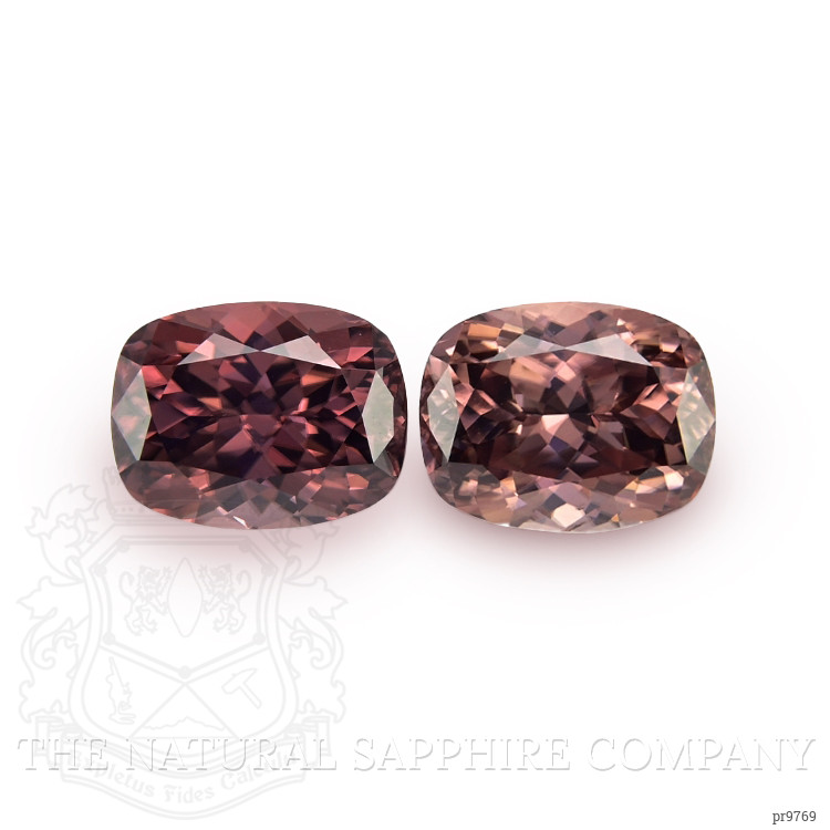 4.76 Ct.Tw. Zircon Pair from Tanzania