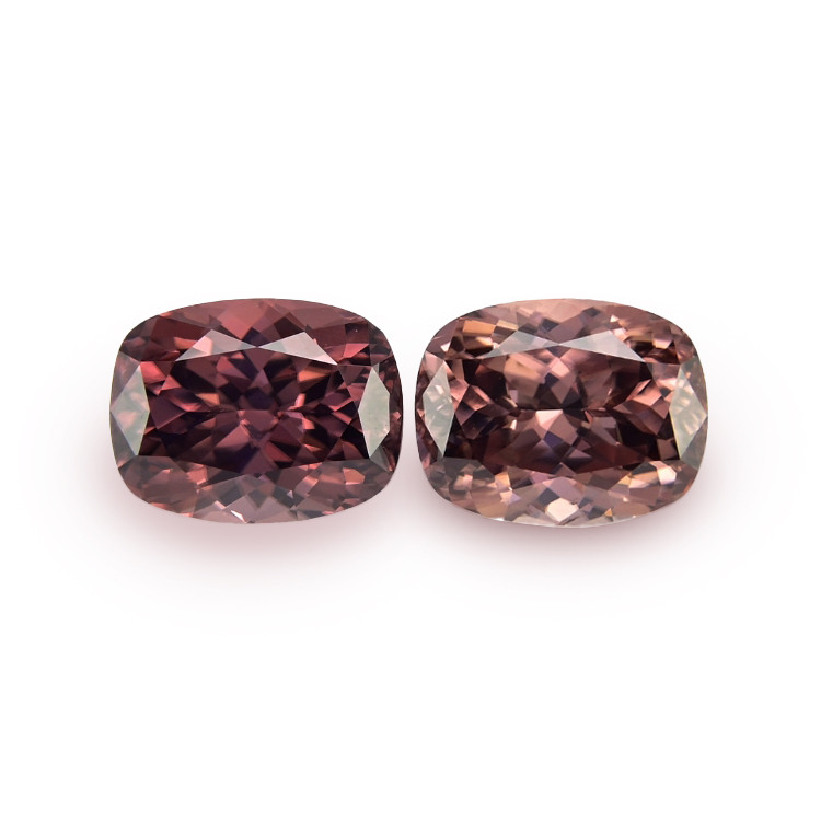 4.76 Ct.Tw. Zircon Pair from Tanzania