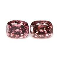 6.94 Ct.Tw.Total Carat Weight Zircon Pair from Tanzania Video