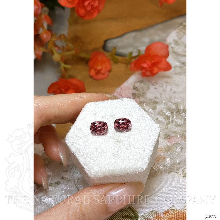 6.94 Ct.Tw. Zircon Pair from Tanzania