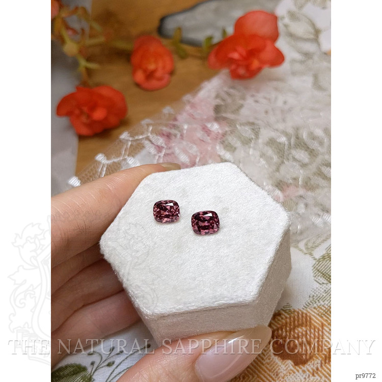 4.09 Ct.Tw. Zircon Pair from Tanzania