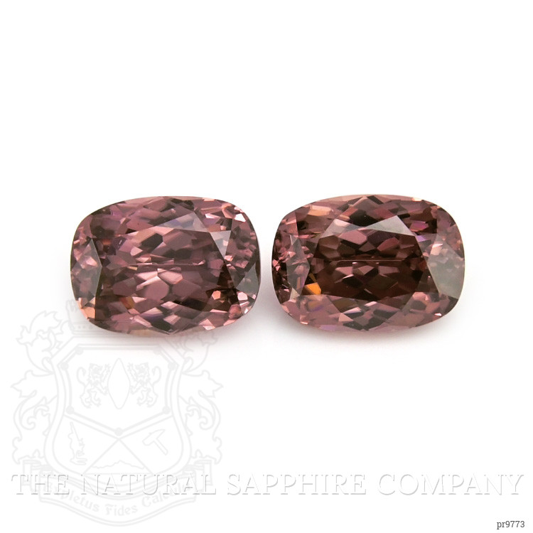 3.82 Ct.Tw. Zircon Pair from Tanzania