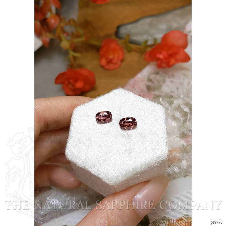 3.82 Ct.Tw. Zircon Pair from Tanzania