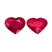 4.48&nbsp;Ct.Tw.Total Carat Weight Ruby Pair from Burma (Myanmar) Video