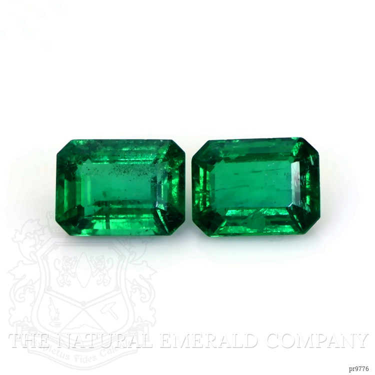 3.11 Ct.Tw. Emerald Pair from Zambia