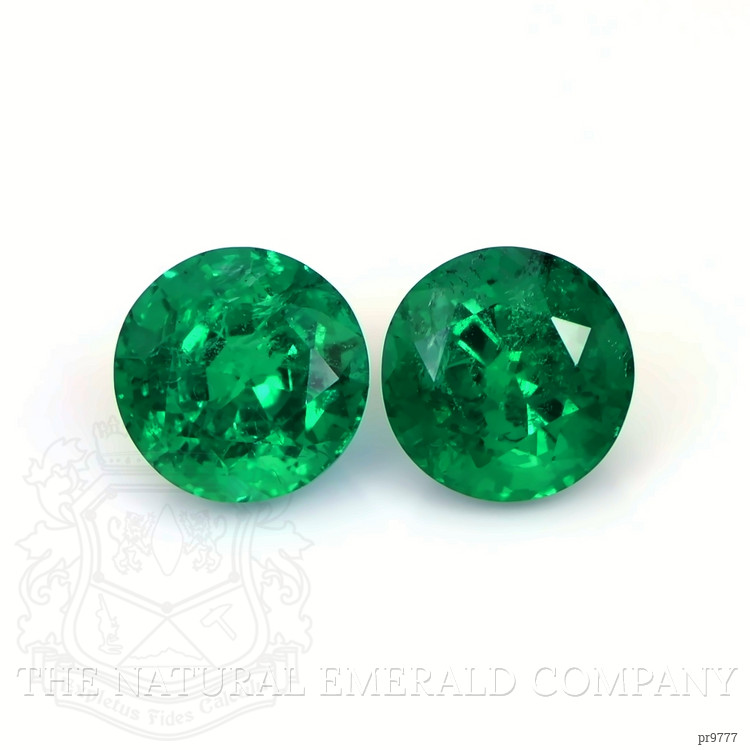 4.27 Ct.Tw. Emerald Pair from Zambia