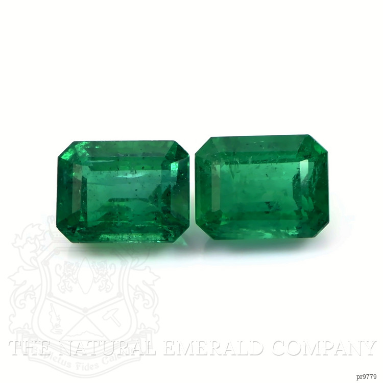 6.05 Ct.Tw. Emerald Pair from Zambia
