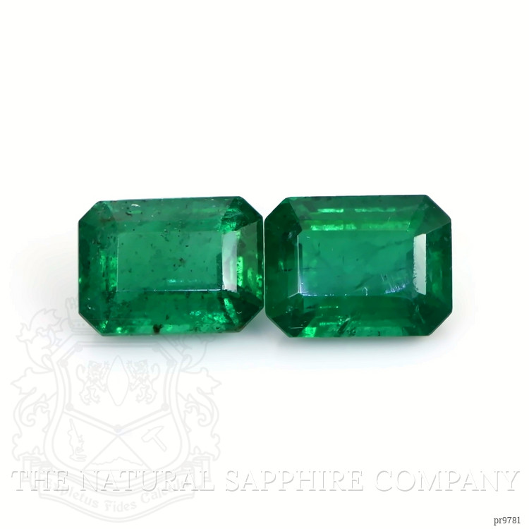 4.53 Ct.Tw. Emerald Pair from Zambia