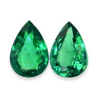 5.40 Ct.Tw.Total Carat Weight Emerald Pair from Zambia Video