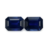10.66&nbsp;Ct.Tw.Total Carat Weight Blue Sapphire Pair from Ceylon (Sri Lanka) Video