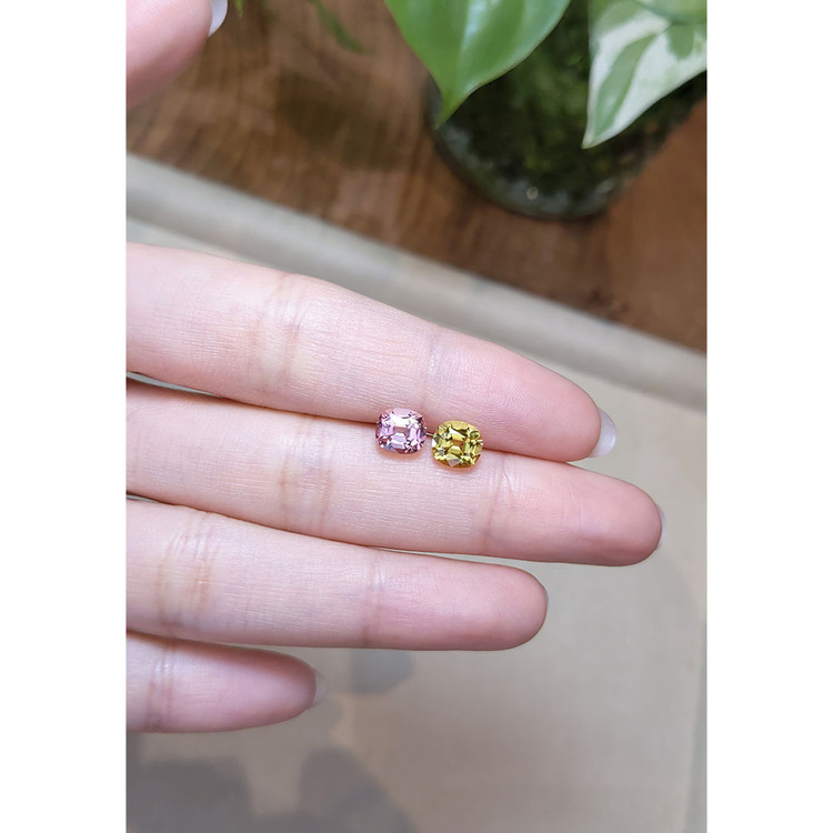 2.41 Ct.Tw. Tourmaline Pair from Afghanistan