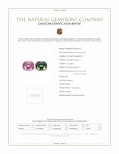 1.90&nbsp;Ct.Tw.Total Carat Weight Tourmaline Pair from Nigeria Scan Report