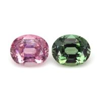1.90 Ct.Tw.Total Carat Weight Tourmaline Pair from Nigeria Video