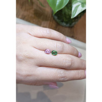 1.90 Ct.Tw.Total Carat Weight Tourmaline Pair from Nigeria Life Style