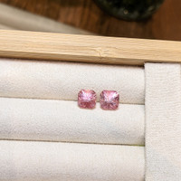 3.68&nbsp;Ct.Tw.Total Carat Weight Pink Tourmaline Pair from Afghanistan Life Style