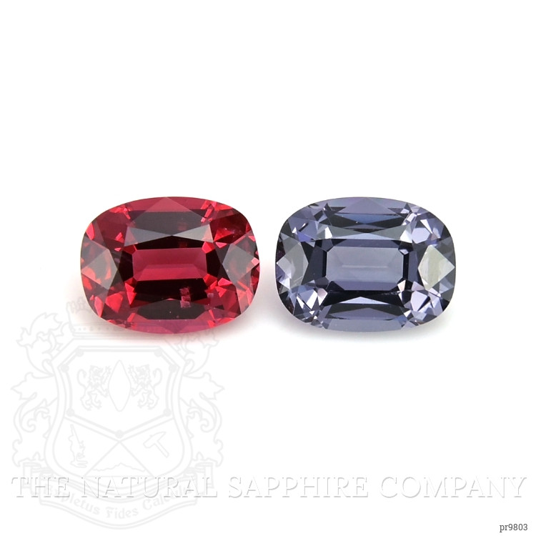 1.14 Ct.Tw. Spinel Pair from Burma (Myanmar)