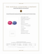 0.95 Ct.Tw.Total Carat Weight Reddish Pink Spinel Pair from Burma (Myanmar) Scan Report