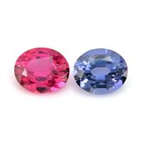 0.95&nbsp;Ct.Tw.Total Carat Weight Spinel Pair from Burma (Myanmar) Video
