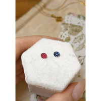 0.95&nbsp;Ct.Tw.Total Carat Weight Spinel Pair from Burma (Myanmar) Life Style