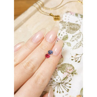 0.95&nbsp;Ct.Tw.Total Carat Weight Spinel Pair from Burma (Myanmar) Life Style