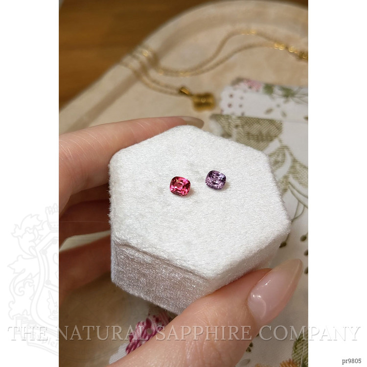 1.34 Ct.Tw. Spinel Pair from Burma (Myanmar)