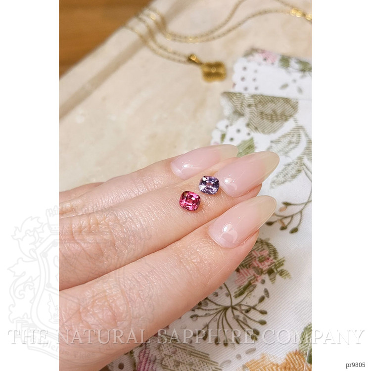 1.34 Ct.Tw. Spinel Pair from Burma (Myanmar)