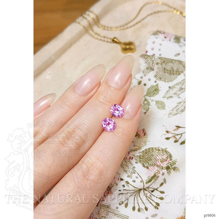 2.35 Ct.Tw. Spinel Pair from Tanzania