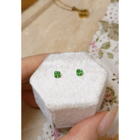 0.79&nbsp;Ct.Tw.Total Carat Weight Tsavorite Garnet Pair from Tanzania Life Style