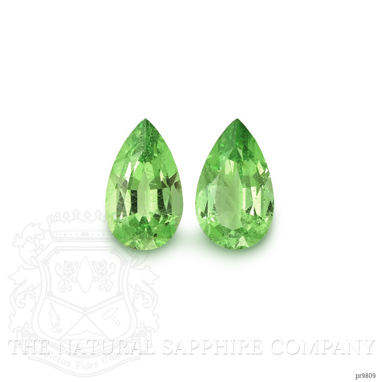 1.78 Ct.Tw. Tsavorite Garnet Pair from Tanzania