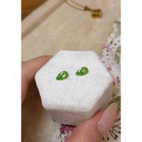 1.78 Ct.Tw.Total Carat Weight Tsavorite Garnet Pair from Tanzania Life Style