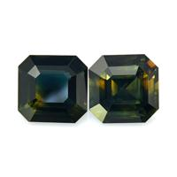 21.30 Ct.Tw.Total Carat Weight Bi Color Sapphire Pair from Africa Video