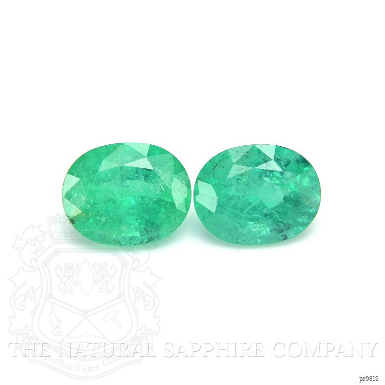 5.17 Ct.Tw. Emerald Pair from Brazil