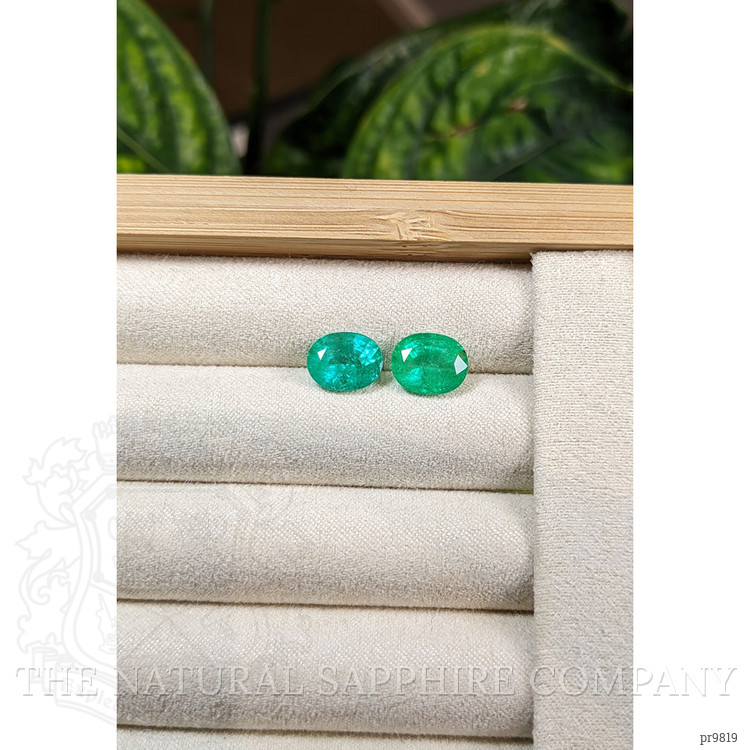 5.17 Ct.Tw. Emerald Pair from Brazil