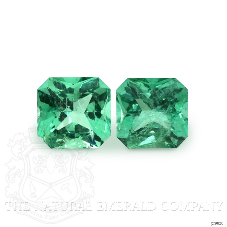 2.34 Ct.Tw. Emerald Pair from Zambia