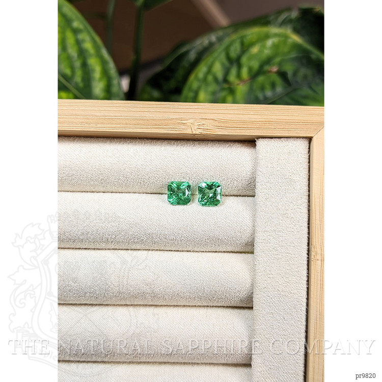 2.34 Ct.Tw. Emerald Pair from Zambia