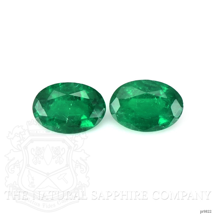 1.25 Ct.Tw. Emerald Pair from Afghanistan
